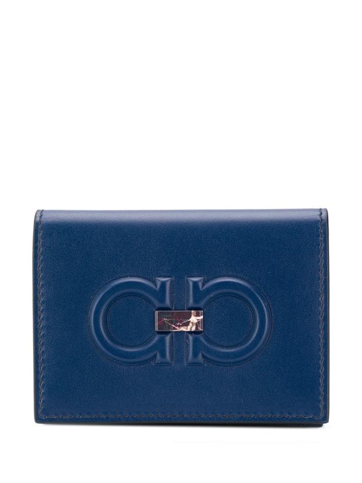 Salvatore Ferragamo Ultramarine Cardholder - Blue