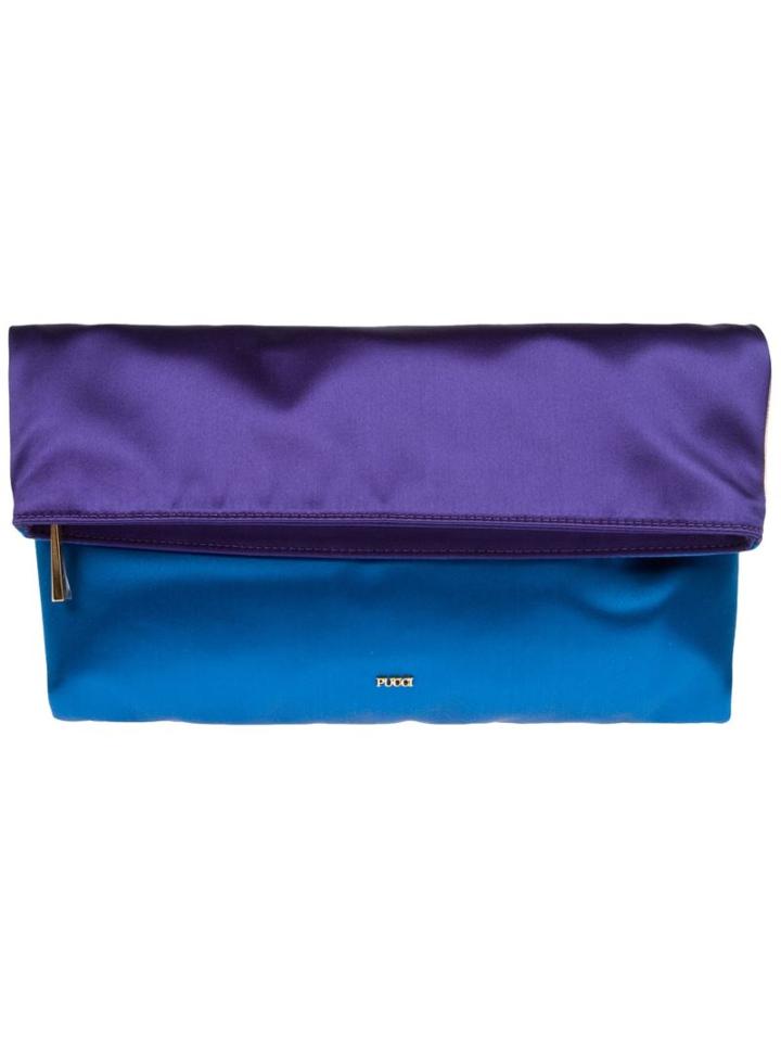 Emilio Pucci Fold-over Clutch