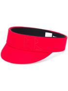 Ruslan Baginskiy Stitched Logo Visor - Red