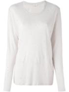 Iro 'marvina' T-shirt, Women's, Size: Xs, Nude/neutrals, Linen/flax