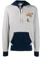 Polo Ralph Lauren Hoodie With Embroidered Detail - Grey