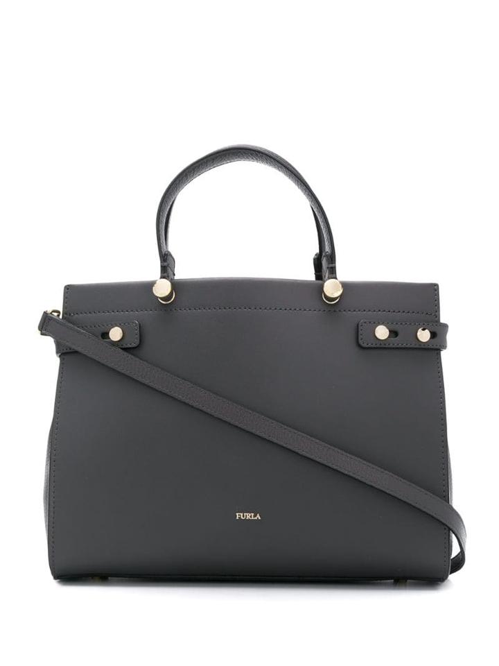 Furla Lady L Onyx Tote Bag - Grey