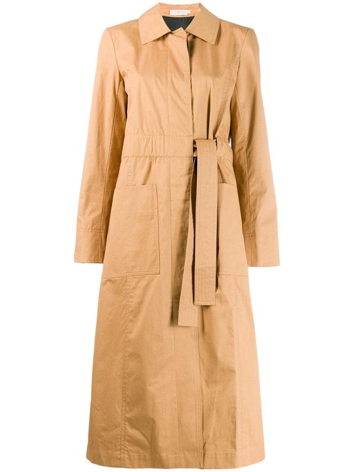 Tory Burch Belted Trench Coat - Neutrals
