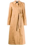 Tory Burch Belted Trench Coat - Neutrals