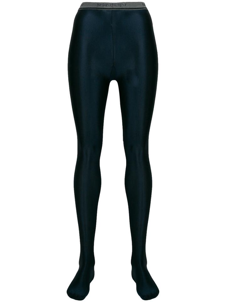 Yves Saint Laurent Vintage 80's Tighs - Blue