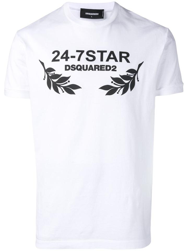 Dsquared2 '24-7star' T-shirt - White