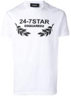 Dsquared2 '24-7star' T-shirt - White