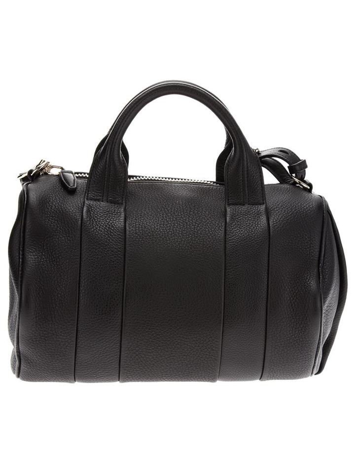 Alexander Wang 'rocco' Tote, Women's, Black, Lamb Skin/calf Leather