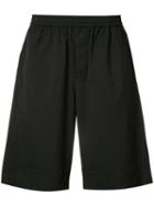 Stampd - Elasticated Waistband Track Shorts - Men - Cotton - Xl, Black, Cotton