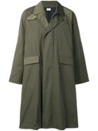 Holland & Holland Oversized Trench Coat - Green