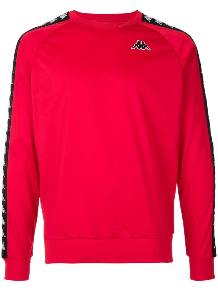 Kappa Logo Long-sleeve Sweatshirt - Red
