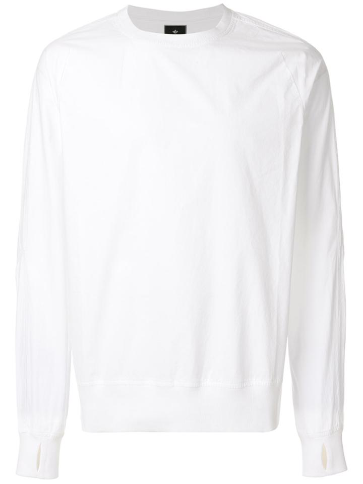 Maharishi Crew Neck Sweatshirt - White