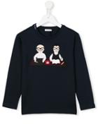 Dolce & Gabbana Kids Designer's Patch Top, Boy's, Size: 6 Yrs, Blue
