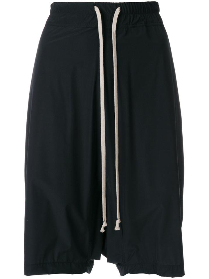 Rick Owens Baggy Shorts - Black
