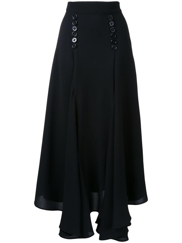 Christopher Esber - 'spiral' Skirt - Women - Polyester/viscose - 10, Black, Polyester/viscose