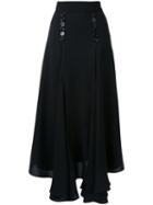 Christopher Esber - 'spiral' Skirt - Women - Polyester/viscose - 10, Black, Polyester/viscose