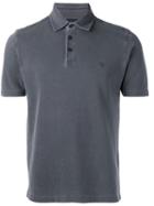 Z Zegna 'lavata' Polo Shirt, Men's, Size: Large, Grey, Cotton