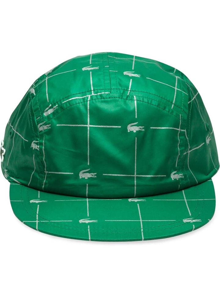 Supreme Lacoste Reflective Grid Nylon - Green