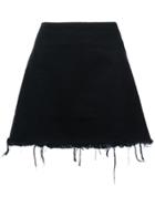 Alexander Wang Denim Mini Skirt - Black