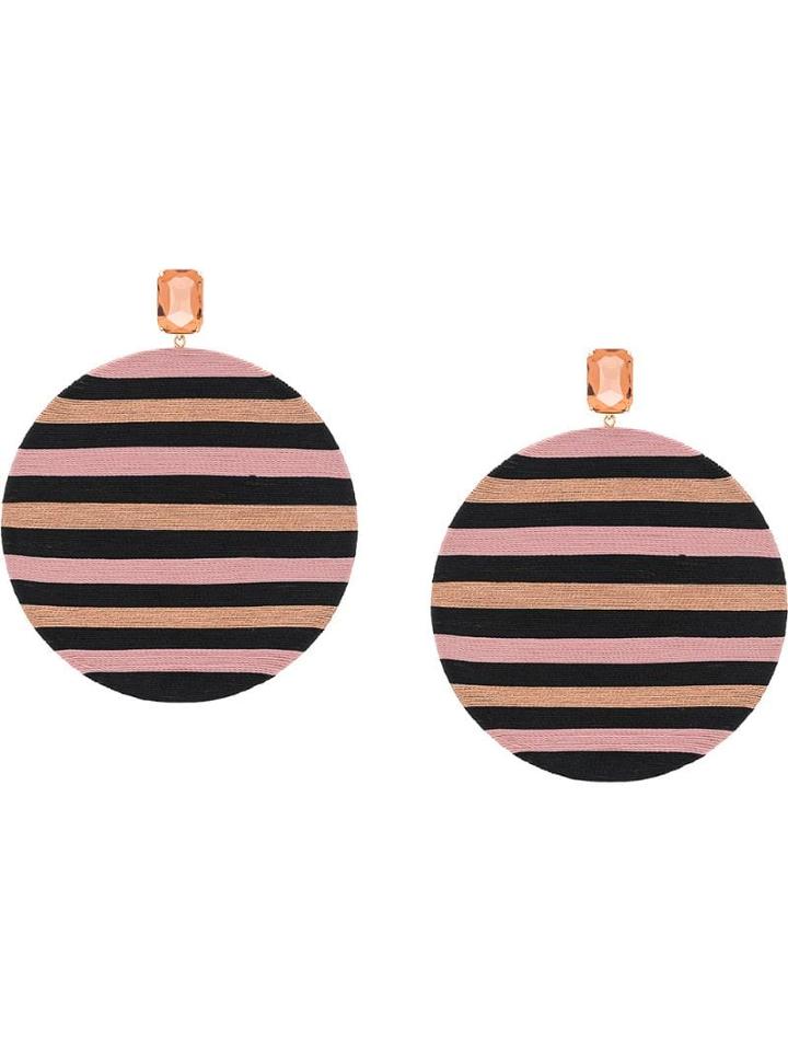 Mary Jane Claverol Lindsay Earrings - Pink