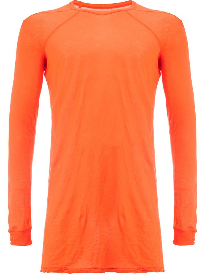 Boris Bidjan Slim-fit Sweatshirt - Yellow & Orange