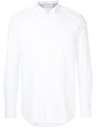 Education From Young Machines Front Placket Shirt - White