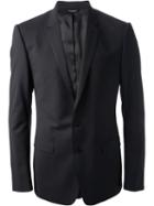 Dolce & Gabbana Two Piece Suit, Men's, Size: 50, Blue, Spandex/elastane/virgin Wool/viscose/cupro