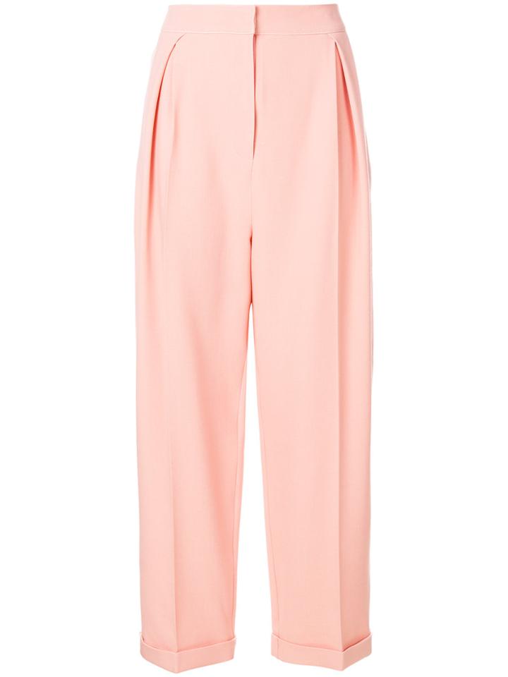Roksanda Tabia Wide-leg Trousers - Pink & Purple