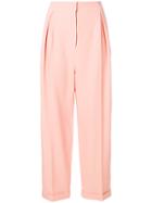 Roksanda Tabia Wide-leg Trousers - Pink & Purple