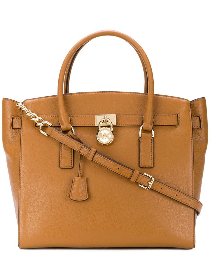 Michael Michael Kors Hamilton Large Tote - Brown