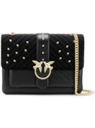 Pinko Square Shaped Shoulder Bag - Black
