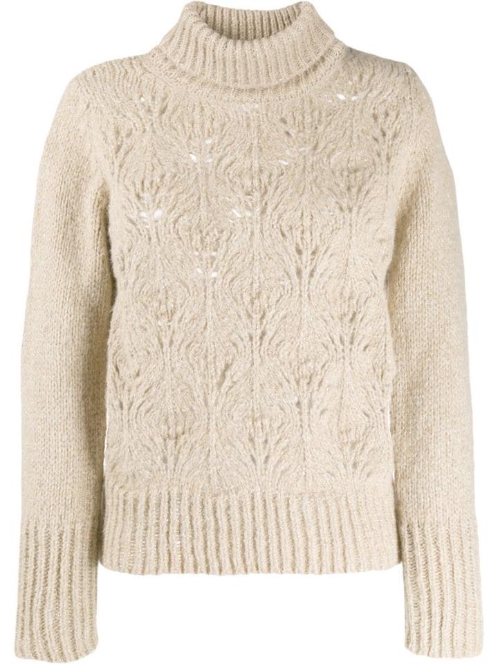 Snobby Sheep Turtleneck Boxy-fit Jumper - Neutrals