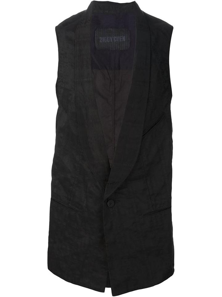 Ziggy Chen Embroidered Waistcoat