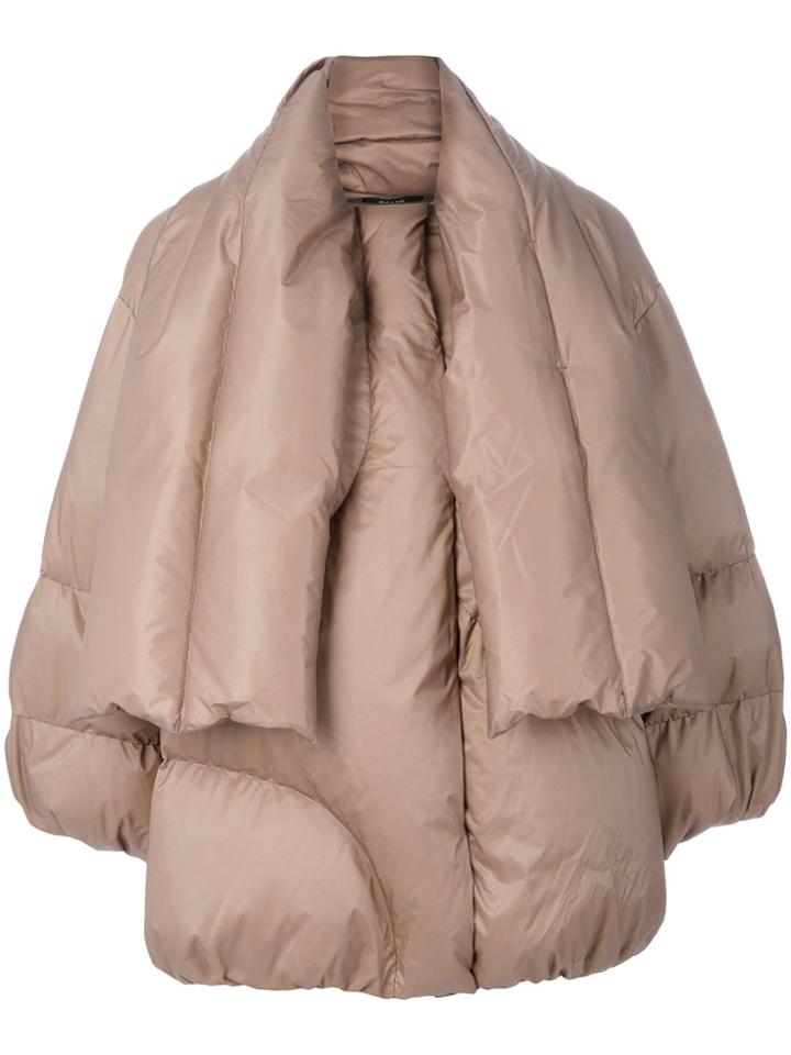 Maison Margiela Oversized Padded Jacket - Nude & Neutrals