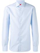 Isaia - Classic Shirt - Men - Cotton - 39, Blue, Cotton