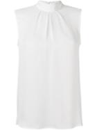 Eleventy Turtleneck Top, Women's, Size: 42, White, Silk