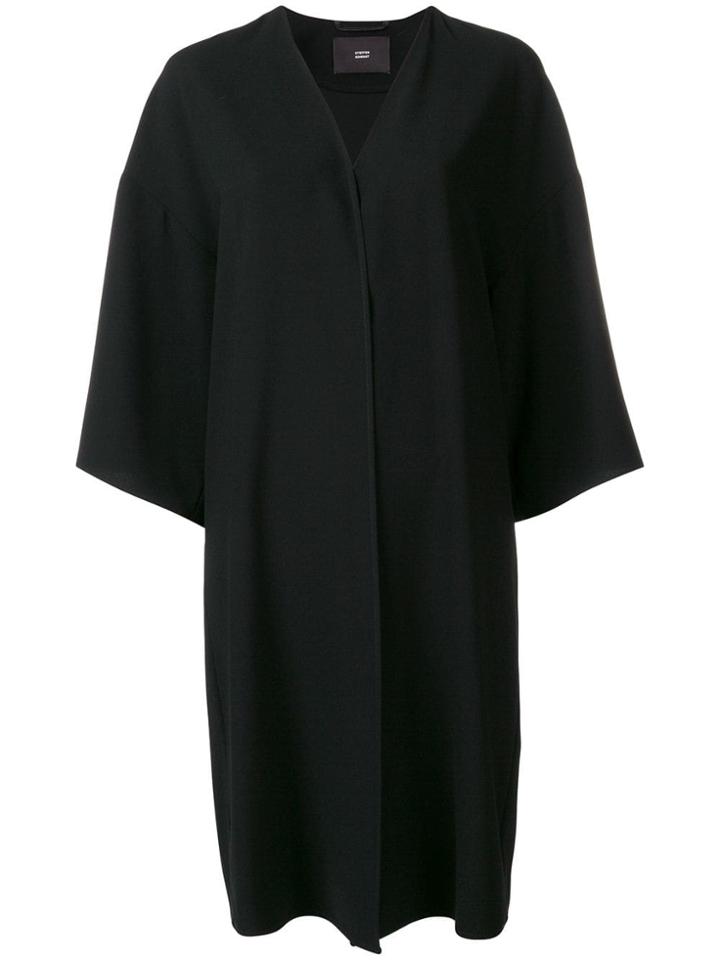 Steffen Schraut Single-breasted Coat - Black