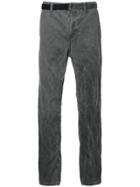 Sacai Corduroy Belted Trousers - Grey