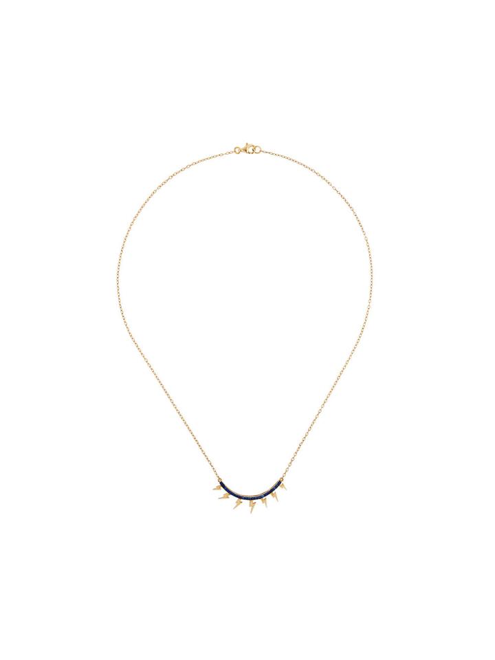 Eye M By Ileana Makri Raining Night Necklace - Metallic