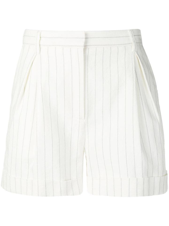 Philosophy Di Lorenzo Serafini Classic Striped Shorts - White