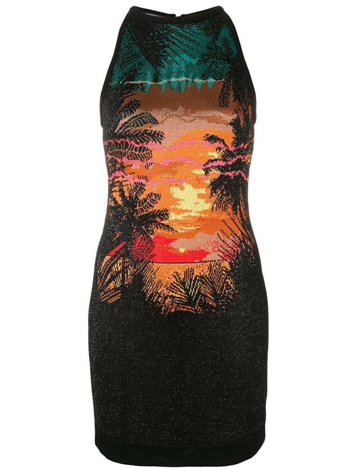 Balmain Sunset Dress - Black
