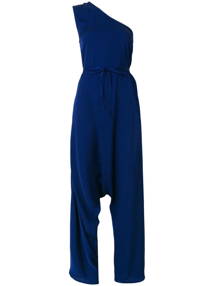 Stella Mccartney Off Shoulder Jumpsuit - Blue