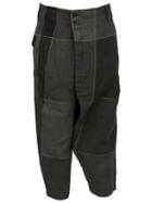 The Viridi-anne Colour Block Cropped Trousers