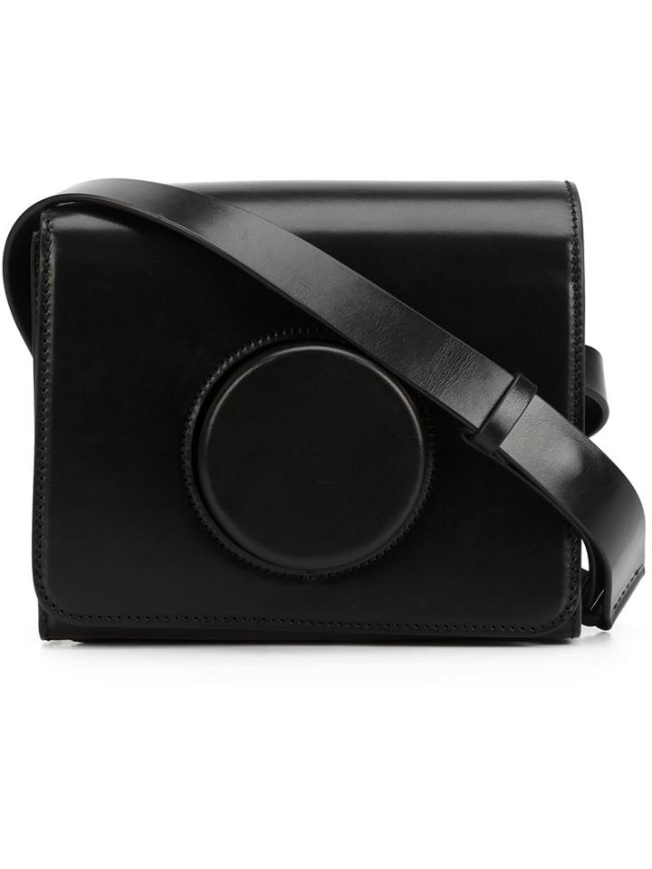 Lemaire Circle Detail Crossbody Bag, Women's, Black
