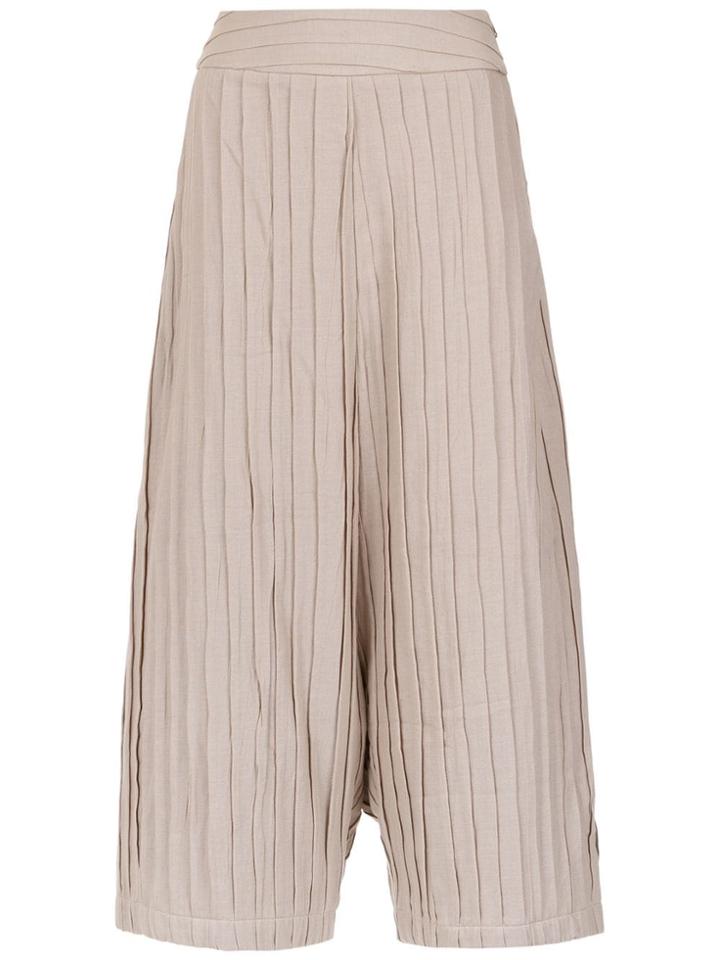 Uma Raquel Davidowicz Sotero Culottes - Nude & Neutrals