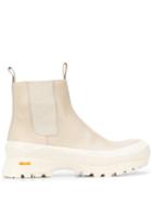 Jil Sander Chunky Ankle Boots - Neutrals