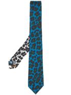 Paul Smith Animal Print Tie - Blue