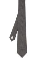 Burberry Classic Cut Micro Dot Silk Jacquard Tie - Black
