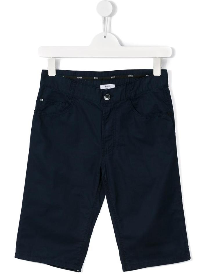 Boss Kids Smart Trousers, Size: 14 Yrs, Blue