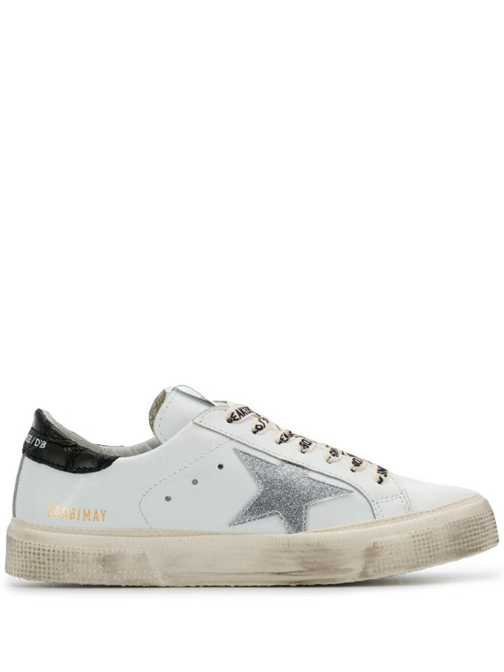 Golden Goose Low Top Trainers - White